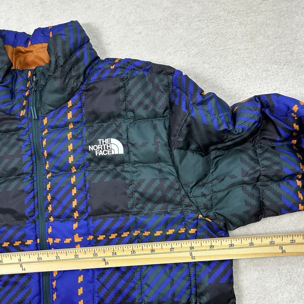 The North Face Thermoball Puffer Jacket Mens Small Coat Gorpcore Insulated Zip - Picture 4 of 9